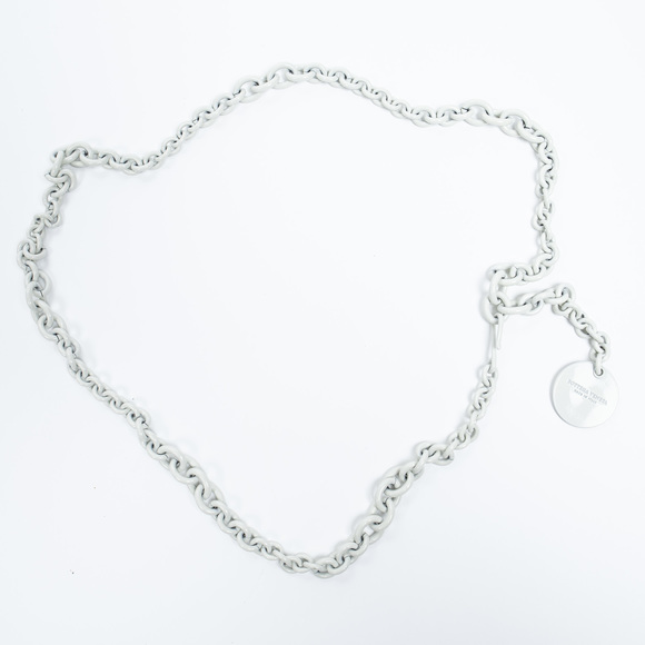 Bottega Veneta Butterfly Chain Belt in White Brass - Picture 3 of 3